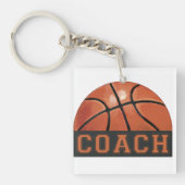Basketball Coach Sleutelhanger (Voorkant)