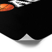 Basketball Coach Sport Coaching stafchef Coach Poster (Hoek)