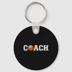 Basketball Coach Sport Coaching stafchef Coach Sleutelhanger