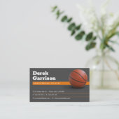 Basketball Coach | Sport Visitekaartje (Staand voorkant)