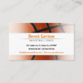Basketball Coach | Sport Visitekaartje (Voorkant)