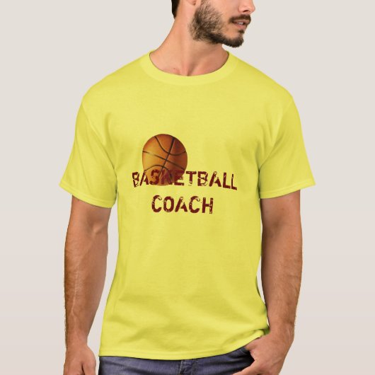 BASKETBALL COACH T-SHIRT (Voorkant)