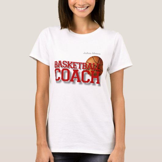Basketball Coach T-shirt (Voorkant)