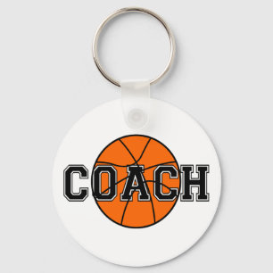 Basketball Coach T-shirts en Gifts. Sleutelhanger