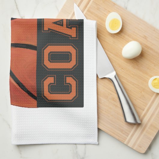 Basketball Coach Theedoek (Quarter Fold)