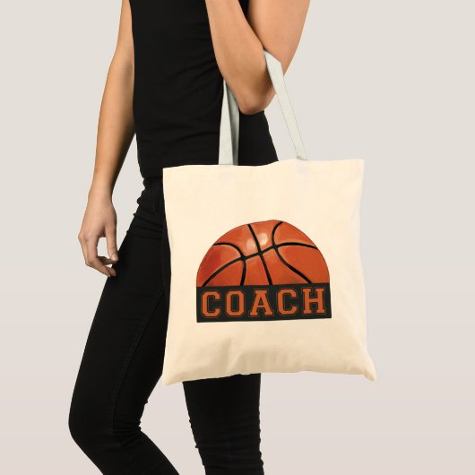 Basketball Coach Tote Bag (Voorkant (product))