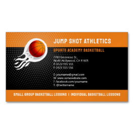 Basketball Coach | Trainer sport Magnetisch Visitekaartje