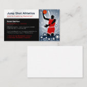 Basketball Coach | Trainer sport Visitekaartje (Voorkant / Achterkant)