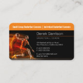 Basketball Coach | Trainer sport Visitekaartje (Voorkant)