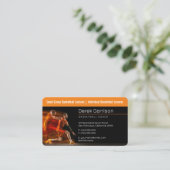 Basketball Coach | Trainer sport Visitekaartje (Staand voorkant)