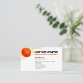 Basketball Coach | Trainer sport Visitekaartje (Staand voorkant)