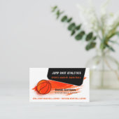 Basketball Coach | Trainer sport Visitekaartje (Staand voorkant)