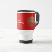 Basketball Coach Travel Mug Reisbeker (Voorkant rechts)