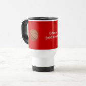 Basketball Coach Travel Mug Reisbeker (Voorkant links)