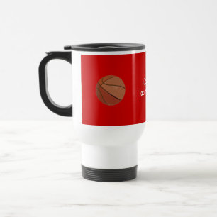 Basketball Coach Travel Mug Reisbeker