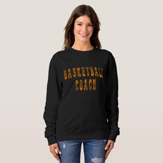 Basketball Coach Trui (Voorkant volledig)