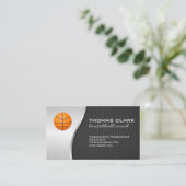 Basketball Coach Visitekaartje (Staand voorkant)