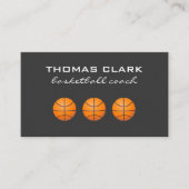 Basketball Coach Visitekaartje (Voorkant)