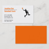 Basketball Coach Visitekaartje (Voorkant / Achterkant)