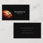 Basketball Coach Visitekaartje (Voorkant / Achterkant)