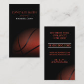 Basketball Coach Visitekaartje (Voorkant / Achterkant)