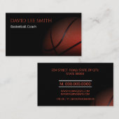 Basketball Coach Visitekaartje (Voorkant / Achterkant)