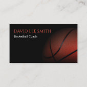Basketball Coach Visitekaartje (Voorkant)