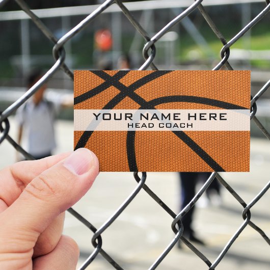 Basketball Coach Visitekaartje