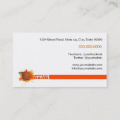 Basketball Coach Visitekaartje (Achterkant)