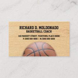Basketball Coach Visitekaartje
