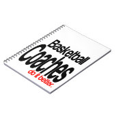 Basketball Coaches Do It Better Notitieboek (Linkerzijde)