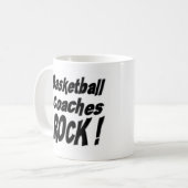 Basketball Coaches Rock! Mok (Voorkant links)