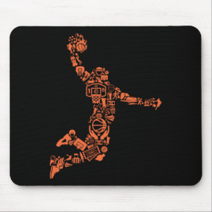 Basketball Collage Muismat
