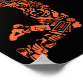 Basketball Collage Poster (Hoek)