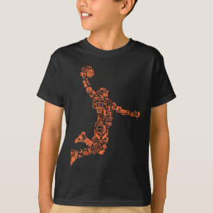 Basketball Collage T-shirt