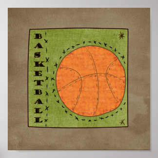 Basketball (Collectie van porty) Poster
