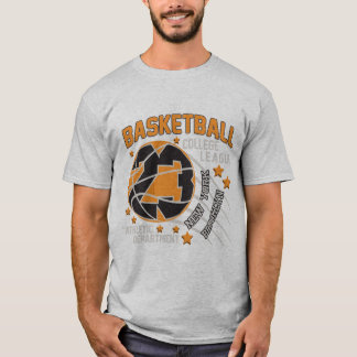 Basketball College league New York Brooklyn T-shirt