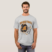 Basketball College league New York Brooklyn T-shirt (Voorkant volledig)