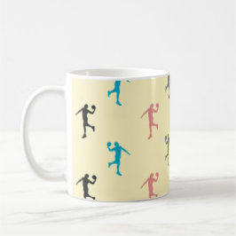 Basketball - Colorful Player Pattern Koffiemok