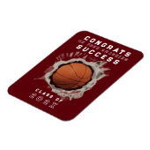 Basketball Congrats 2023 Magneet (Linkerzijde)