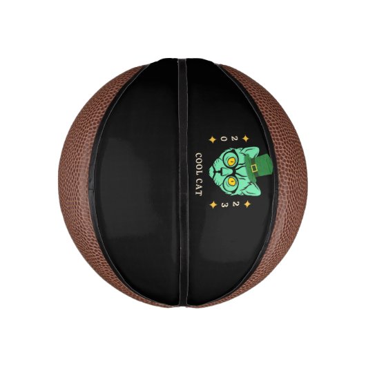 Basketball Cool Cat Basketbal (Verticaal)