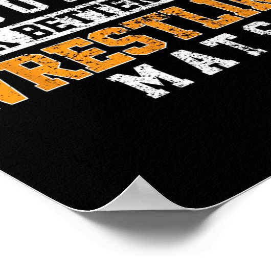 Basketball Cours zien er beter uit met warme ratte Poster (Hoek)