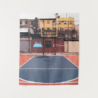 Basketball Court | Basketball Lover | Cute Gift Wandkleed