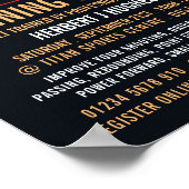 Basketball Court, Basketball Training Course Poster (Hoek)