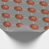 Basketball Court Cadeaupapier (Hoek)