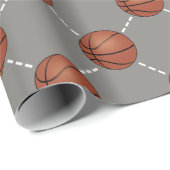 Basketball Court Cadeaupapier (Rol Hoek)