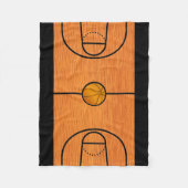 Basketball Court Fleece Blanket (Voorkant)