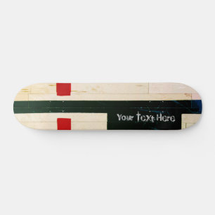 Basketball Court Lines and Markings - Personalized Persoonlijk Skateboard