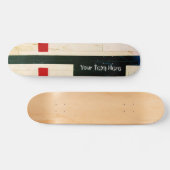 Basketball Court Lines and Markings - Personalized Persoonlijk Skateboard (Horizontaal)