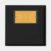 Basketball Court Magneet (Voorkant)